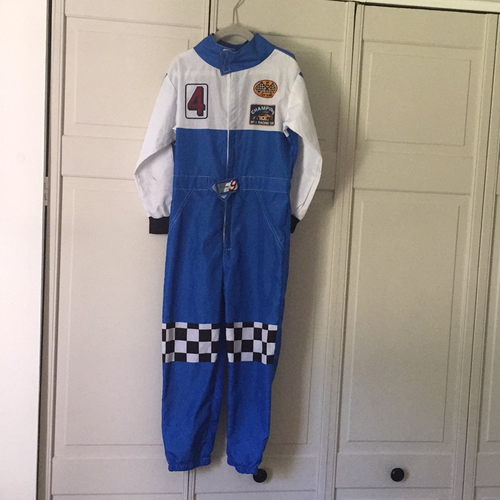 Race Car Driver Costume size 4-6Y